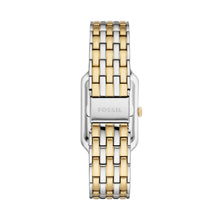 Load image into Gallery viewer, Raquel Three-Hand Date Two-Tone Stainless Steel Watch