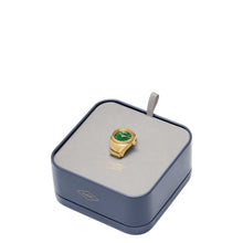 Load image into Gallery viewer, Watch Ring Two-Hand Gold-Tone Stainless Steel