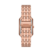 Load image into Gallery viewer, Raquel Three-Hand Date Rose Gold-Tone Stainless Steel Watch
