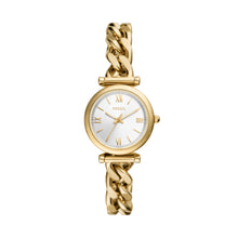 Load image into Gallery viewer, Carlie Three-Hand Gold-Tone Stainless Steel Watch