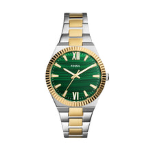 Load image into Gallery viewer, Scarlette Three-Hand Two-Tone Stainless Steel Watch