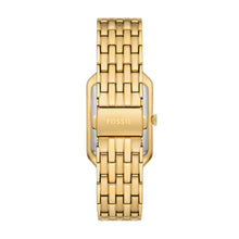Load image into Gallery viewer, Raquel Three-Hand Date Gold-Tone Stainless Steel Watch