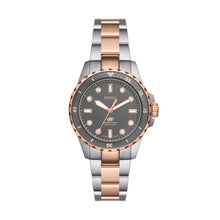 Load image into Gallery viewer, Fossil Blue Dive Three-Hand Two-Tone Stainless Steel Watch