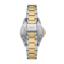 Load image into Gallery viewer, Fossil Blue Dive Three-Hand Two-Tone Stainless Steel Watch