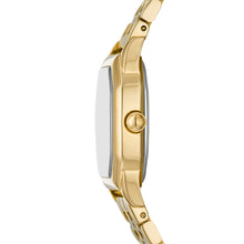 Load image into Gallery viewer, Harlow Three-Hand Gold-Tone Stainless Steel Watch