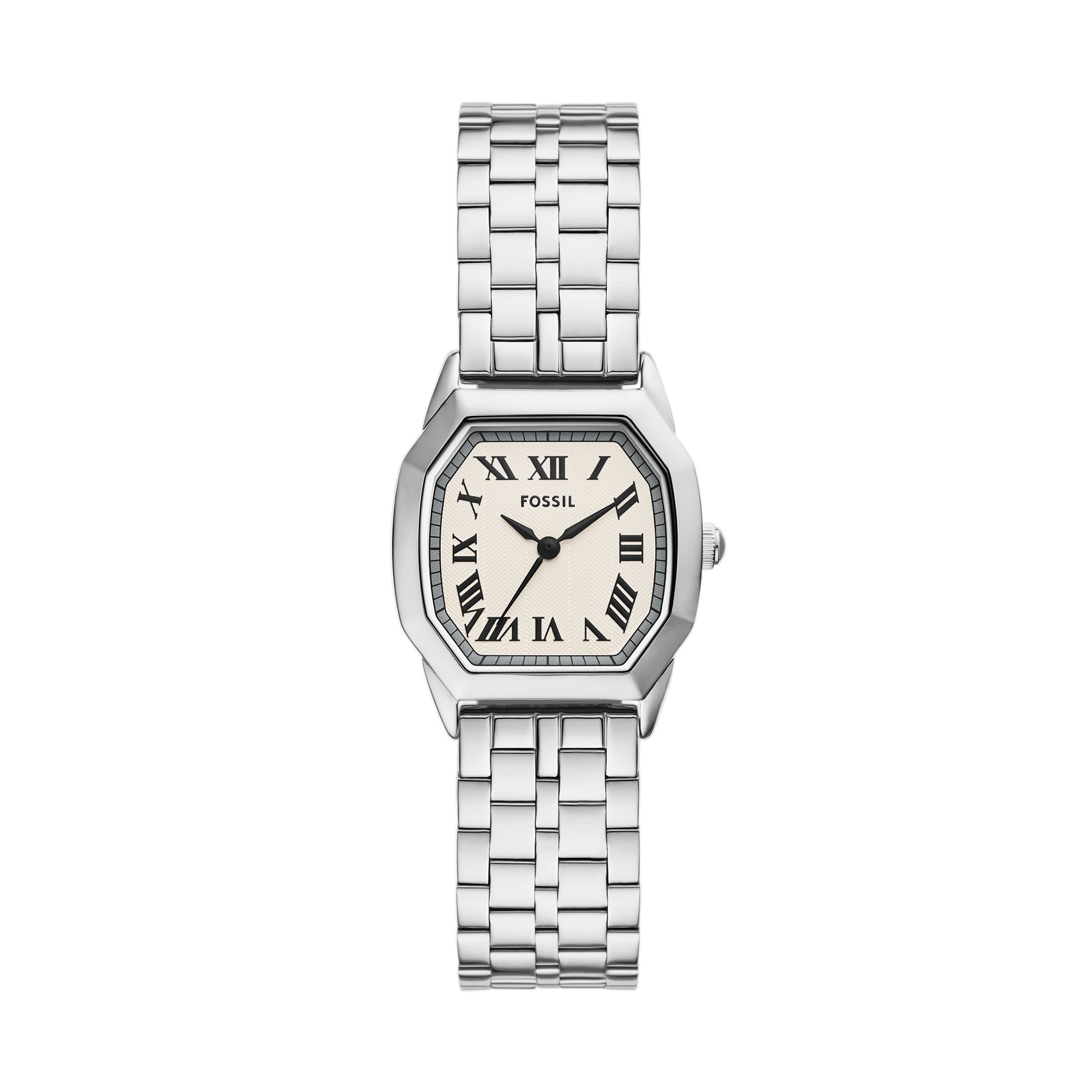 Harlow Three-Hand Stainless Steel Watch – Fossil Malaysia