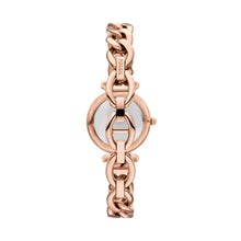 Load image into Gallery viewer, Carlie Three-Hand Rose Gold-Tone Stainless Steel Watch and Bracelet Set