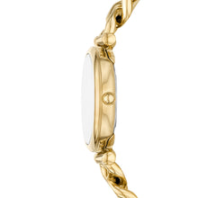 Load image into Gallery viewer, Carlie Three-Hand Gold-Tone Stainless Steel Watch and Bracelet Set