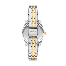 Load image into Gallery viewer, Scarlette Three-Hand Date Two-Tone Stainless Steel Watch