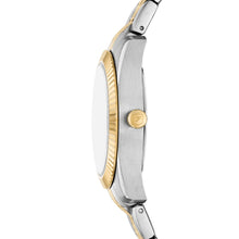 Load image into Gallery viewer, Scarlette Three-Hand Date Two-Tone Stainless Steel Watch