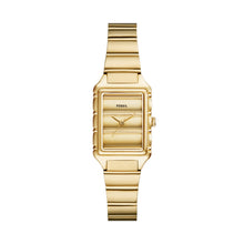 Load image into Gallery viewer, Raquel Three-Hand Gold-Tone Stainless Steel Watch