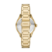 Load image into Gallery viewer, Gilmore Three-Hand Date Gold-Tone Stainless Steel Watch