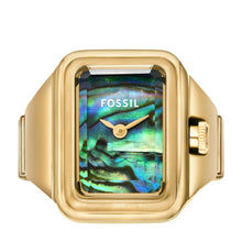 Load image into Gallery viewer, Raquel Watch Ring Two-Hand Stainless Steel