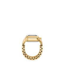Load image into Gallery viewer, Raquel Watch Ring Two-Hand Stainless Steel