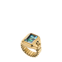 Load image into Gallery viewer, Raquel Watch Ring Two-Hand Stainless Steel
