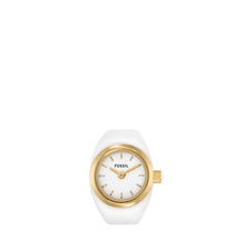 Load image into Gallery viewer, Watch Ring Two-Hand Gold-Tone Stainless Steel