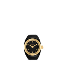 Load image into Gallery viewer, Watch Ring Two-Hand Gold-Tone Stainless Steel