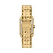 Load image into Gallery viewer, Raquel Three-Hand Date Gold-Tone Stainless Steel Watch