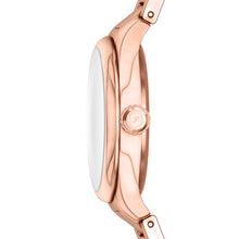 Load image into Gallery viewer, Gilmore Three-Hand Rose Gold-Tone Stainless Steel Watch