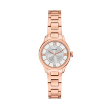 Load image into Gallery viewer, Gilmore Three-Hand Rose Gold-Tone Stainless Steel Watch