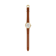 Load image into Gallery viewer, Gilmore Three-Hand Brown Leather Watch