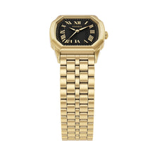 Load image into Gallery viewer, Harlow Three-Hand Gold-Tone Stainless Steel Watch