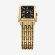 Load image into Gallery viewer, Raquel Three-Hand Date Gold-Tone Stainless Steel Watch