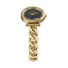 Load image into Gallery viewer, Carlie Three-Hand Gold-Tone Stainless Steel Watch