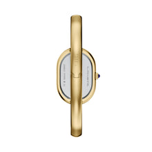 Load image into Gallery viewer, Sloan Three-Hand Gold-Tone Stainless Steel Bangle Watch