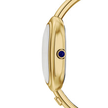 Load image into Gallery viewer, Sloan Three-Hand Gold-Tone Stainless Steel Bangle Watch