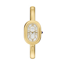 Load image into Gallery viewer, Sloan Three-Hand Gold-Tone Stainless Steel Bangle Watch