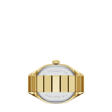 Load image into Gallery viewer, Harlow Watch Ring Two-Hand Gold-Tone Stainless Steel Watch