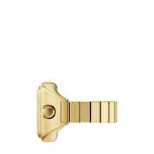 Load image into Gallery viewer, Raquel Watch Ring Two-Hand Gold-Tone Stainless Steel Watch