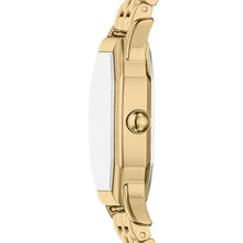 Load image into Gallery viewer, Harlow Three-Hand Gold-Tone Stainless Steel Watch