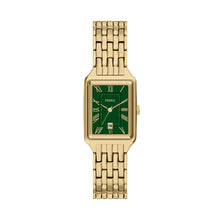 Load image into Gallery viewer, Raquel Three-Hand Gold-Tone Stainless Steel Watch