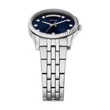 Load image into Gallery viewer, Scarlette Three-Hand Day-Date Stainless Steel Watch