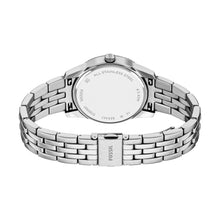 Load image into Gallery viewer, Scarlette Three-Hand Day-Date Stainless Steel Watch