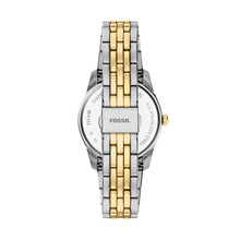 Load image into Gallery viewer, Scarlette Three-Hand Day-Date Two-Tone Stainless Steel Watch