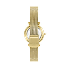 Load image into Gallery viewer, Carlie Mini Three-Hand Gold-Tone Stainless Steel Watch