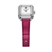 Load image into Gallery viewer, Raquel Mini Two-Hand Pink Leather Watch
