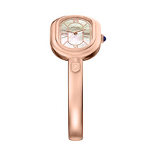 Load image into Gallery viewer, Sloan Three-Hand Rose Gold-Tone Stainless Steel Watch Bangle