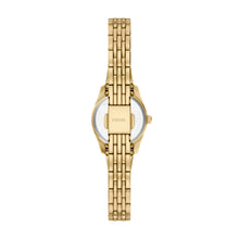 Load image into Gallery viewer, Scarlette Mini Three-Hand Gold-Tone Stainless Steel Watch
