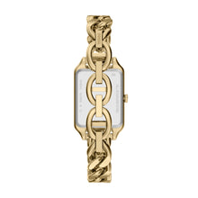 Load image into Gallery viewer, Raquel Three-Hand Gold-Tone Stainless Steel Watch