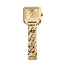 Load image into Gallery viewer, Raquel Three-Hand Gold-Tone Stainless Steel Watch