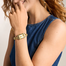 Load image into Gallery viewer, Raquel Three-Hand Gold-Tone Stainless Steel Watch