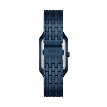Load image into Gallery viewer, Raquel Three-Hand Navy Stainless Steel Watch