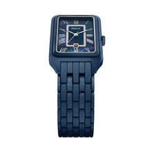 Load image into Gallery viewer, Raquel Three-Hand Navy Stainless Steel Watch