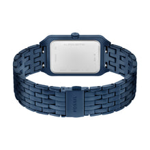 Load image into Gallery viewer, Raquel Three-Hand Navy Stainless Steel Watch