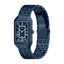 Load image into Gallery viewer, Raquel Three-Hand Navy Stainless Steel Watch