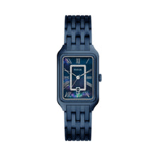 Load image into Gallery viewer, Raquel Three-Hand Navy Stainless Steel Watch